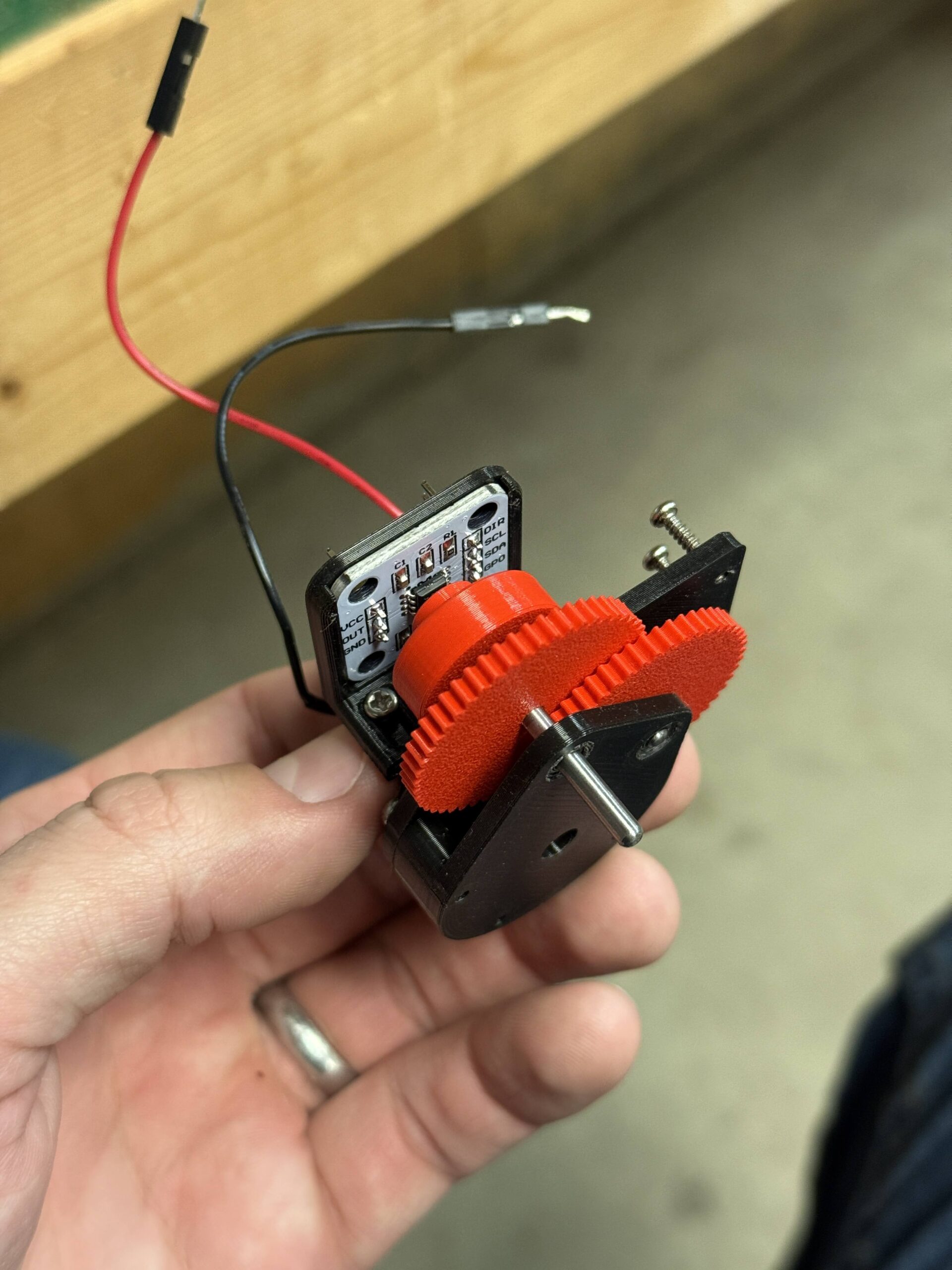 DC Motor Gear Train